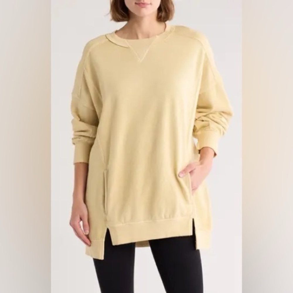 NWT Free People Intercept Tunic in Oatmeal